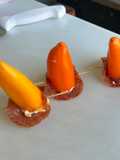 Smoker Sweet pepper poppers