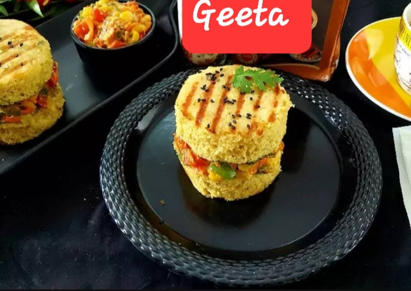 Dhokla Burger