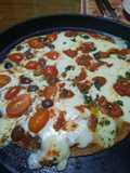 Pizza 2 sabores de harina integral