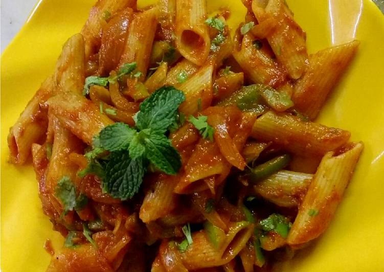 Recipe of Homemade Pasta With Red Sauce