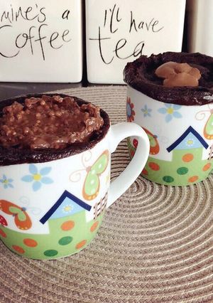 صورة لوصفة كيك المج / Mug cake