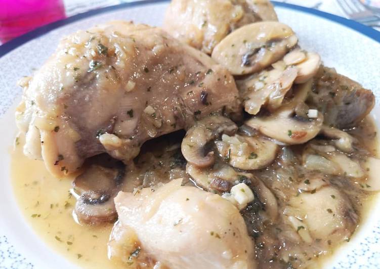 Pollo a la cerveza tremendamente delicioso