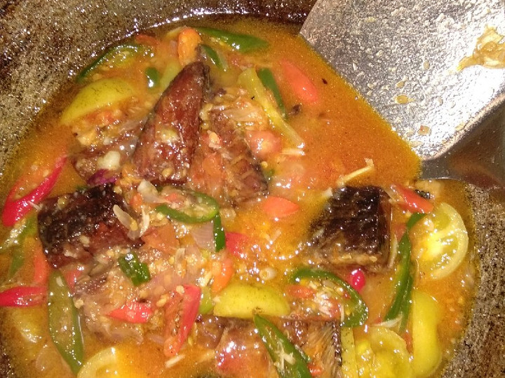 Cara Gampang Menyiapkan Tongkol asem manis pedas Anti Gagal