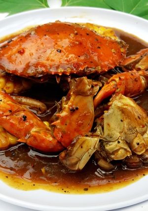 Foto resep Kepiting saus lada hitam