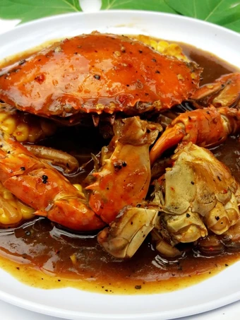 Langkah Gampang Membuat Resep Kepiting saus lada hitam yang Bisa Manjain Lidah Anti Ribet, Mantap Sekali
