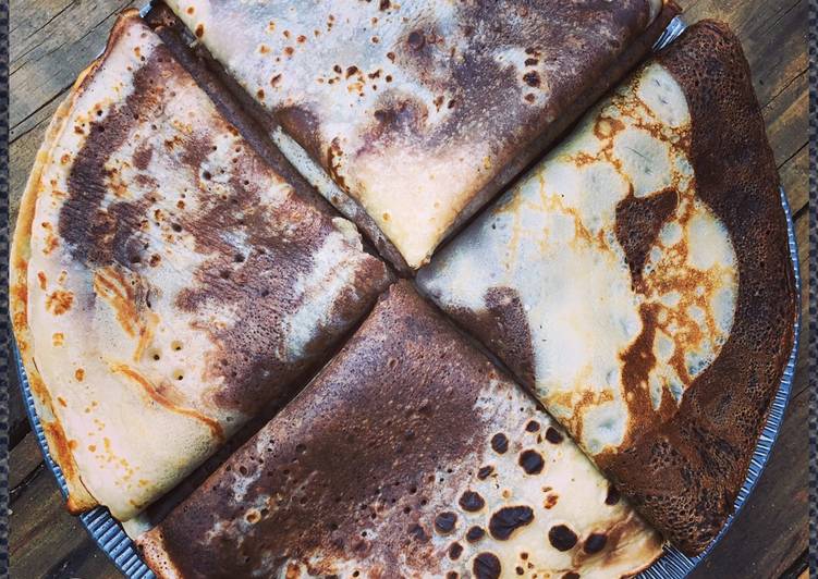 Comment Préparer Des Crêpes marbrées