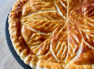 Une photo de Pithiviers ou Galette des Rois express facile