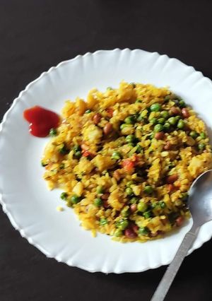 A picture of Poha.