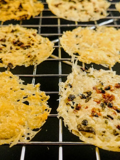 A picture of Parmesan Crisps.