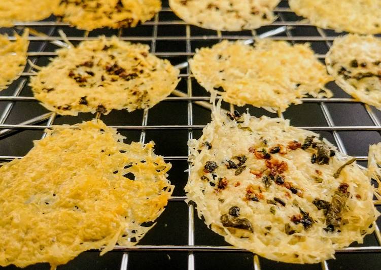 Recipe of Speedy Parmesan Crisps