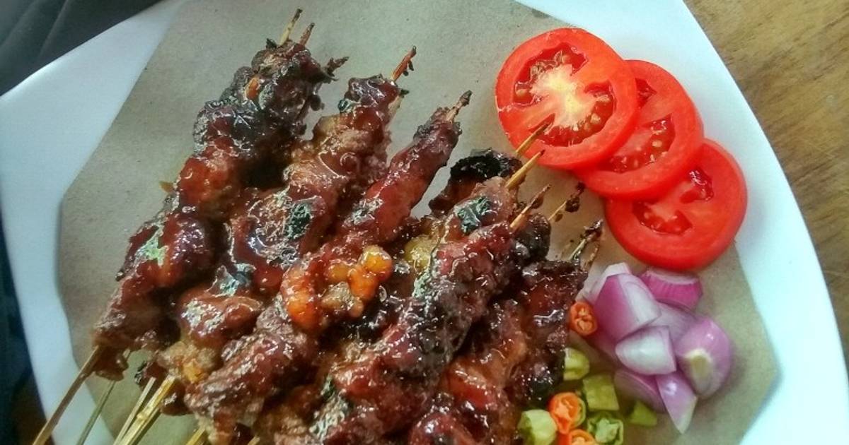 Resep Sate Maranggi Khas Purwakarta Oleh Syafa Syifa Cookpad