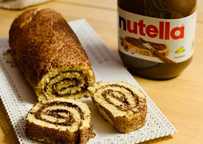 Roulé au Nutella