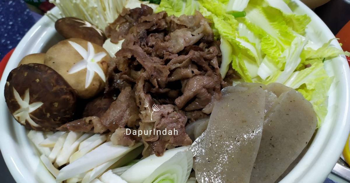 197 Resep Sukiyaki Enak Dan Sederhana Cookpad