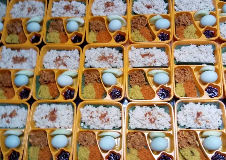 Cara Gampang Menyiapkan Nasi Krawu Ayam  Anti Gagal
