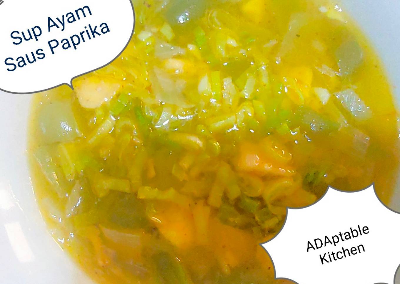 SUP Ayam Saus Paprika