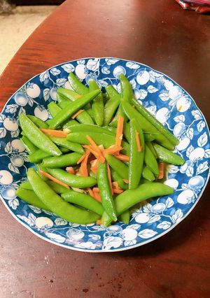 炒甜豆 的食譜成品照片