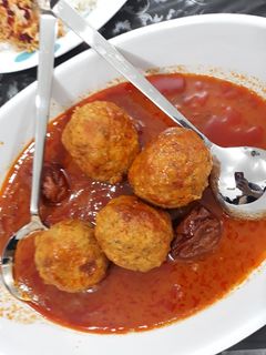 عکسی از دستور کوفته برنجی