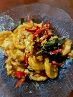 Foto resep Salted egg tofu