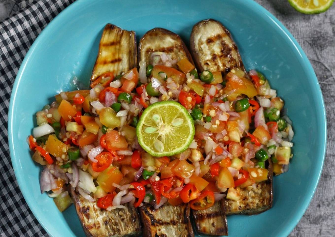 Terong Bakar Sambal Dabu Dabu