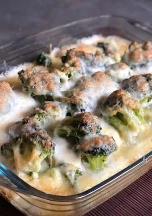 Una foto de Brócoli con bechamel 🥦