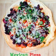 A picture of Mexican Pizza.