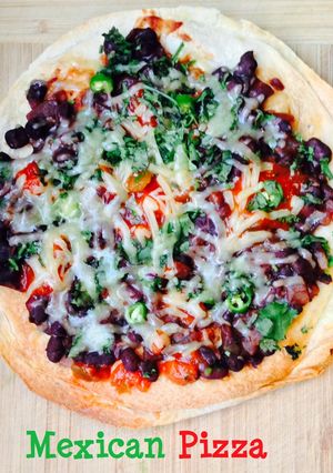 A picture of Mexican Pizza.