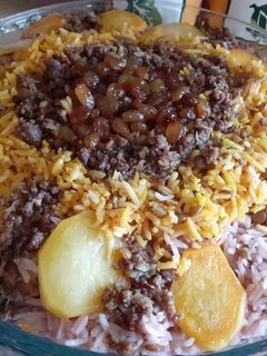 عکسی از دستور عدس پلو جان
