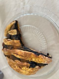 Szilvalekváros krumplis lepény recept fotója