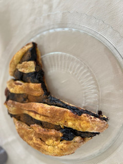 Szilvalekváros krumplis lepény recept fotója