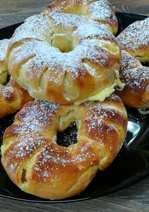 Vaníliakrémes karika recept fotója