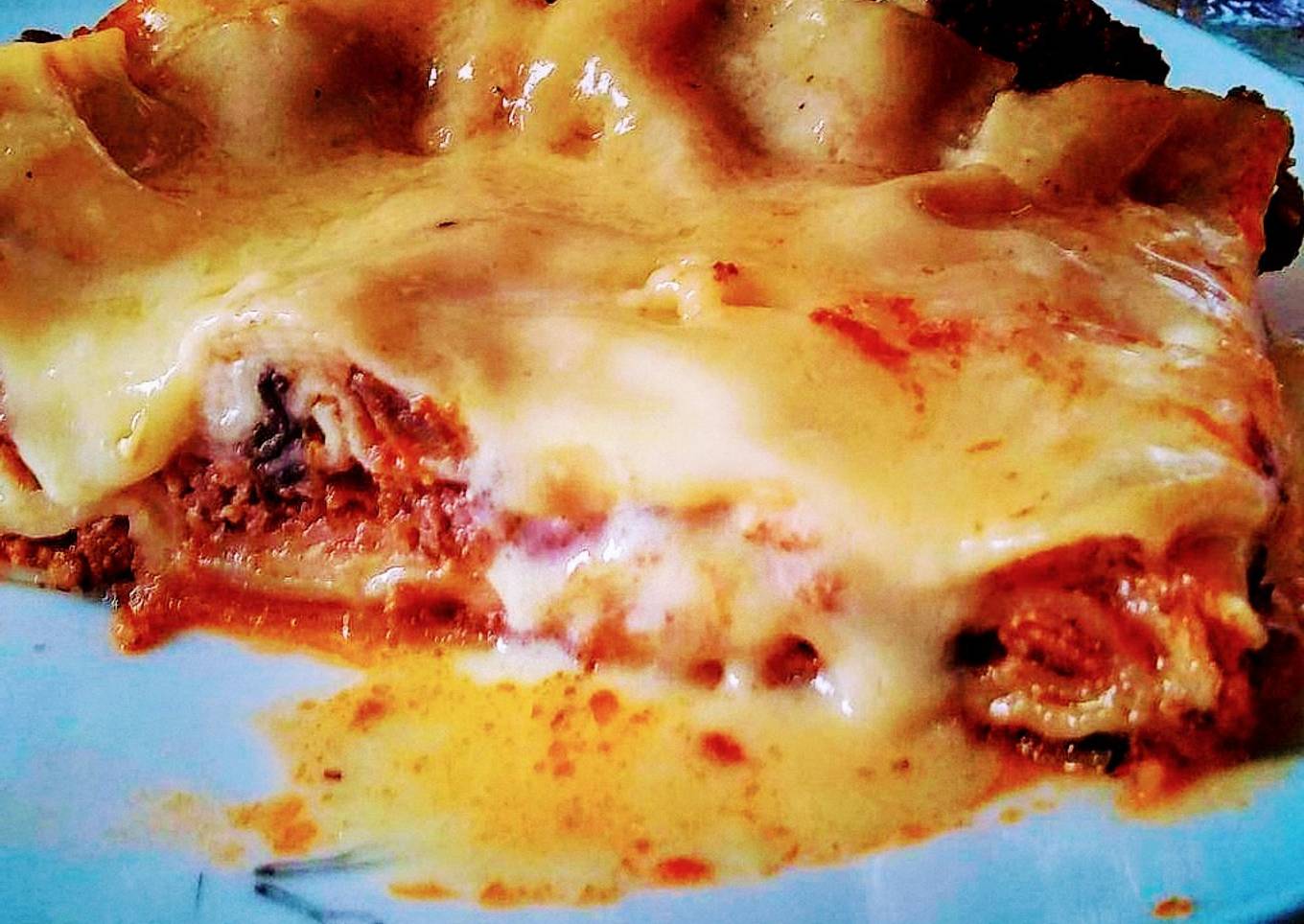 Lasaña con Vegetales