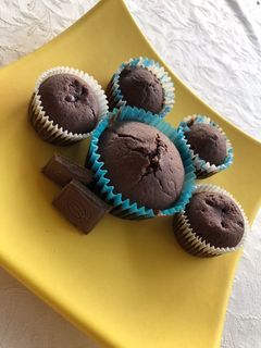 Csokoládés muffin recept fotója