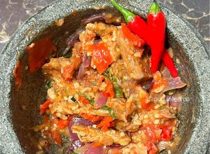 Gambar Sambal Tumbuk Tempe