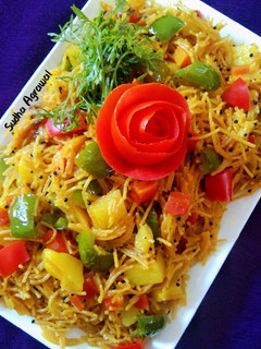 सेवई उपमा डिलाइट(Sewai upma delight recipe in hindi) रेसिपी मुख्य फोटो