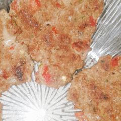 A picture of Chapli kabab.