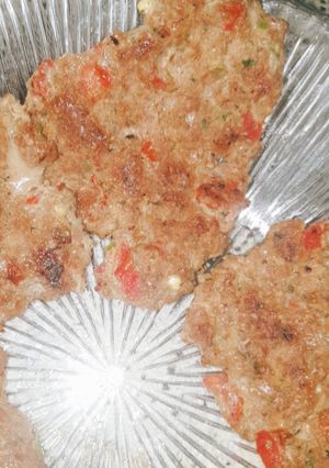 A picture of Chapli kabab.