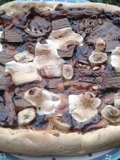 Foto resep Chocolate Volcano Pizza