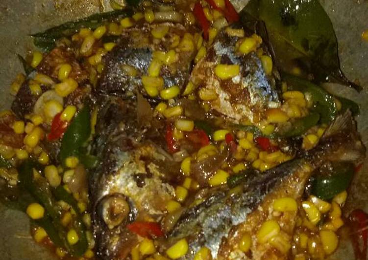 Tumis Ikan Asin Peda Jagung Manis