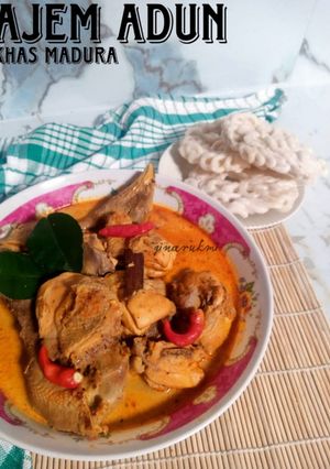 Foto resep Ajem Adun | Ayam Adun khas Madura