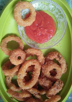 Foto resep Onion Ring (bombay tepung)