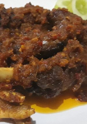 Foto resep Ayam kampung masak Hitam ala madura