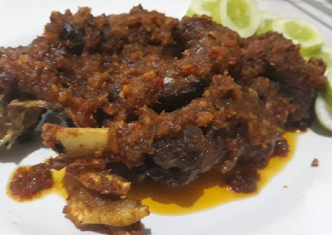 Anti Ribet, Bikin Ayam kampung masak Hitam ala madura Murah