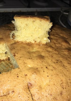 Una foto de Torta de coco y chocolate blanco