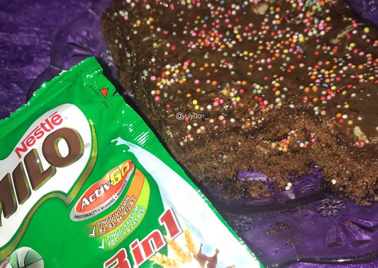 Resep Bolu Milo yang Enak Banget