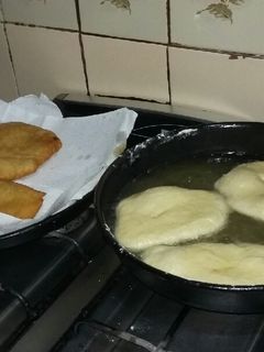 Una foto de Torta fritas