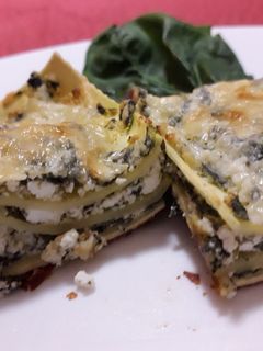Ricottás lasagne recept fotója
