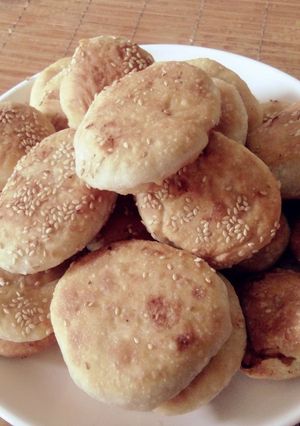 Hình của món Bánh rán nhân đậu.