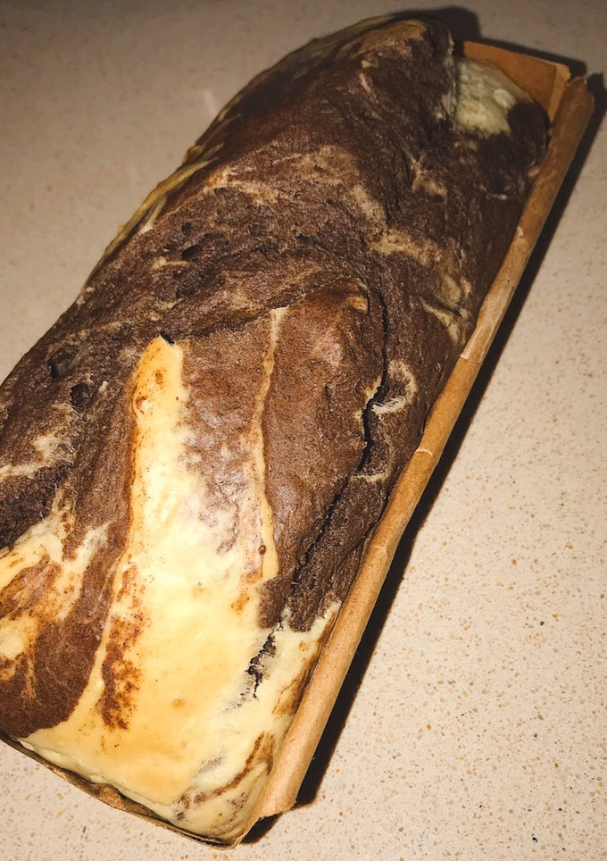 Una foto de Budín Marmolado Sin Azúcar