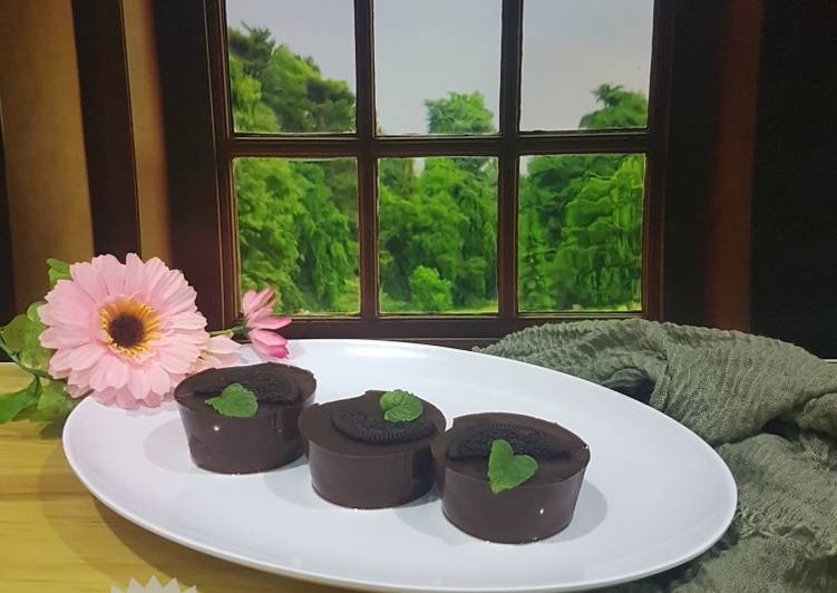 Puding Coklat Oreo Lapis Roti