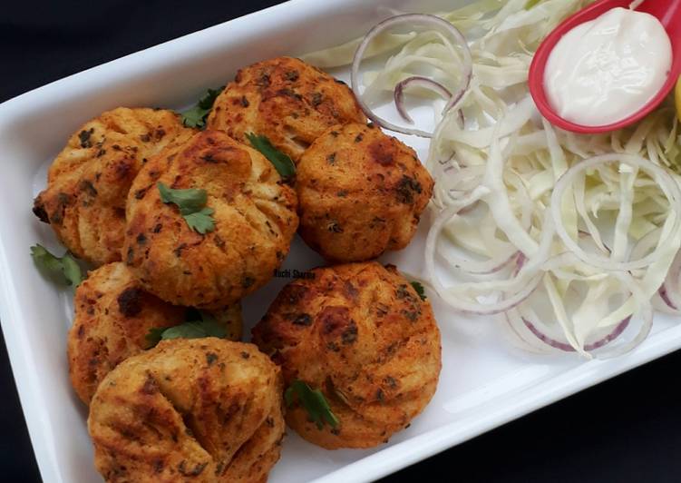 Recipe of Speedy Veg Tandoori Momos